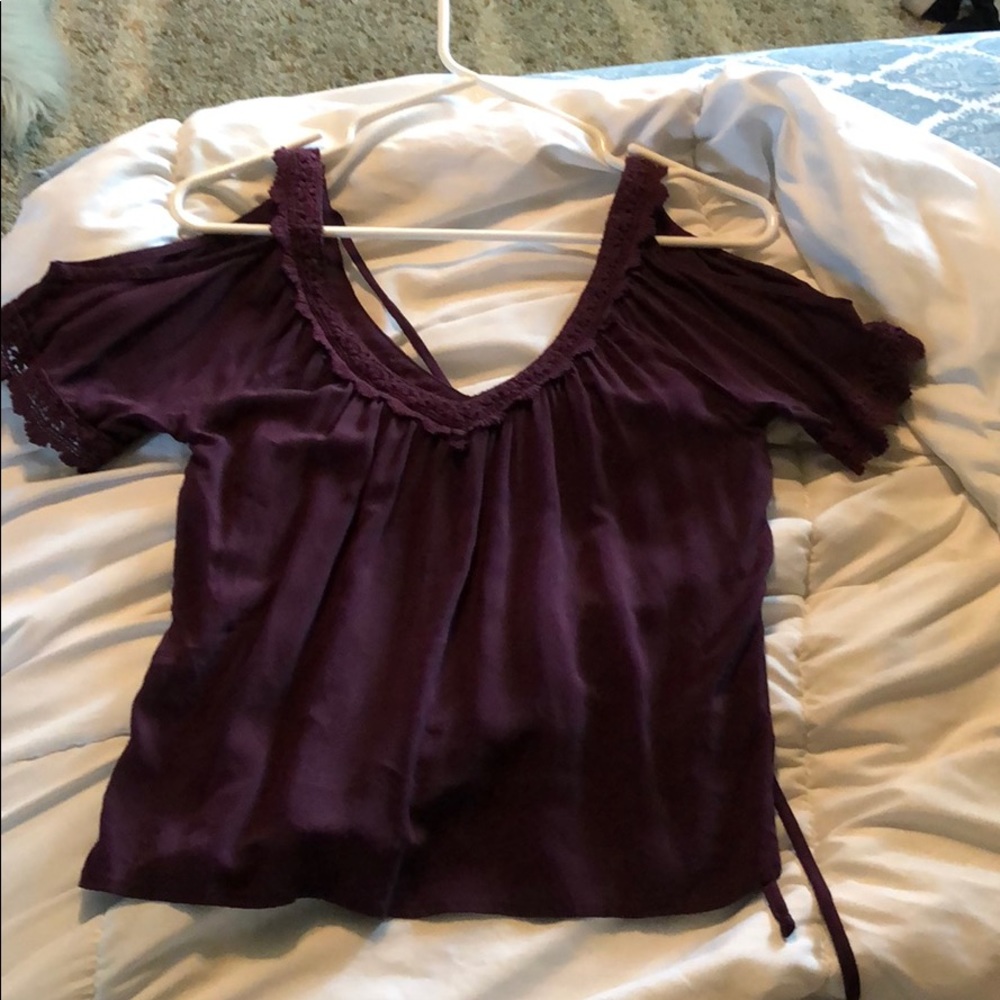 Pacsun shoulderless top